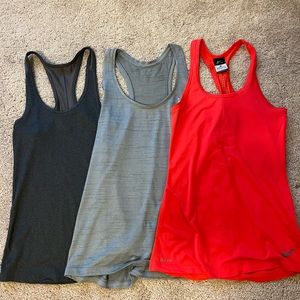 Under armor and Nike tank top bundle